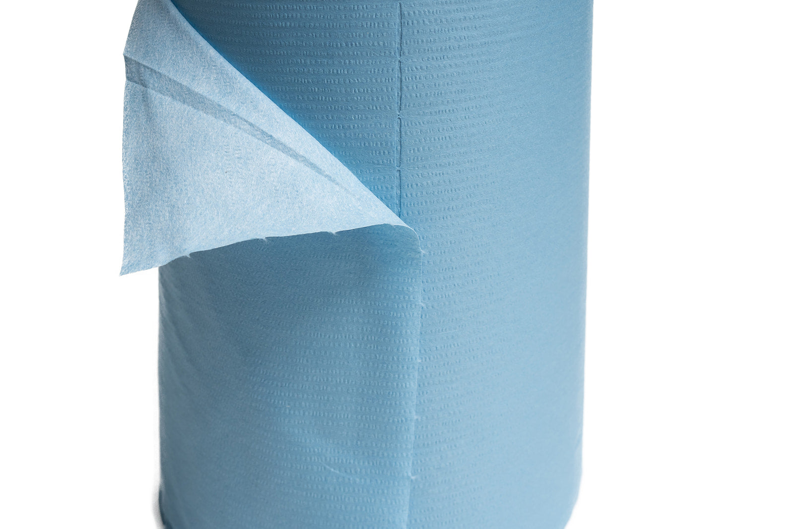 Blue Spunlace Shop Towels Perforated Roll Telesto Products