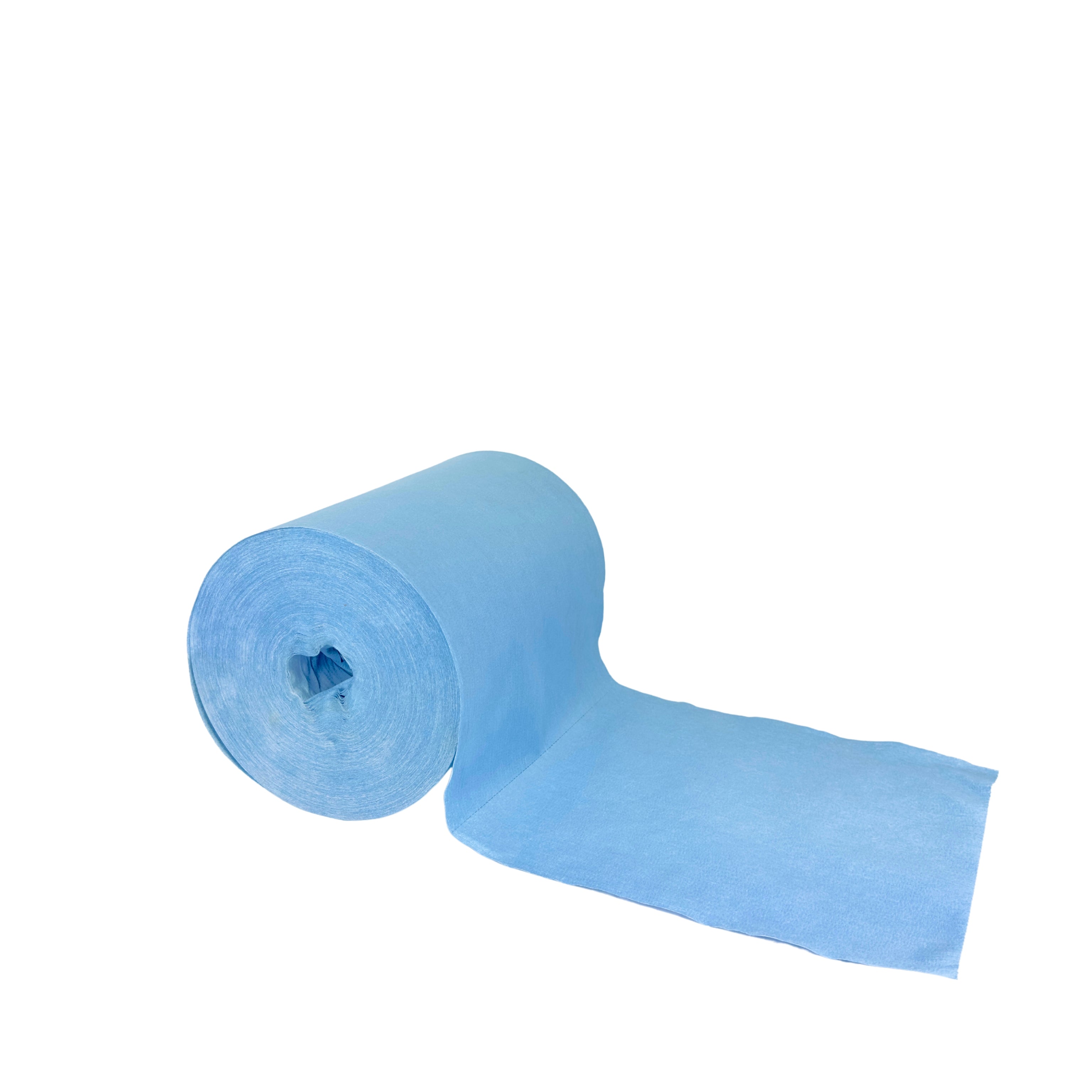 Blue Spunlace Shop Towels Perforated Roll Telesto Products