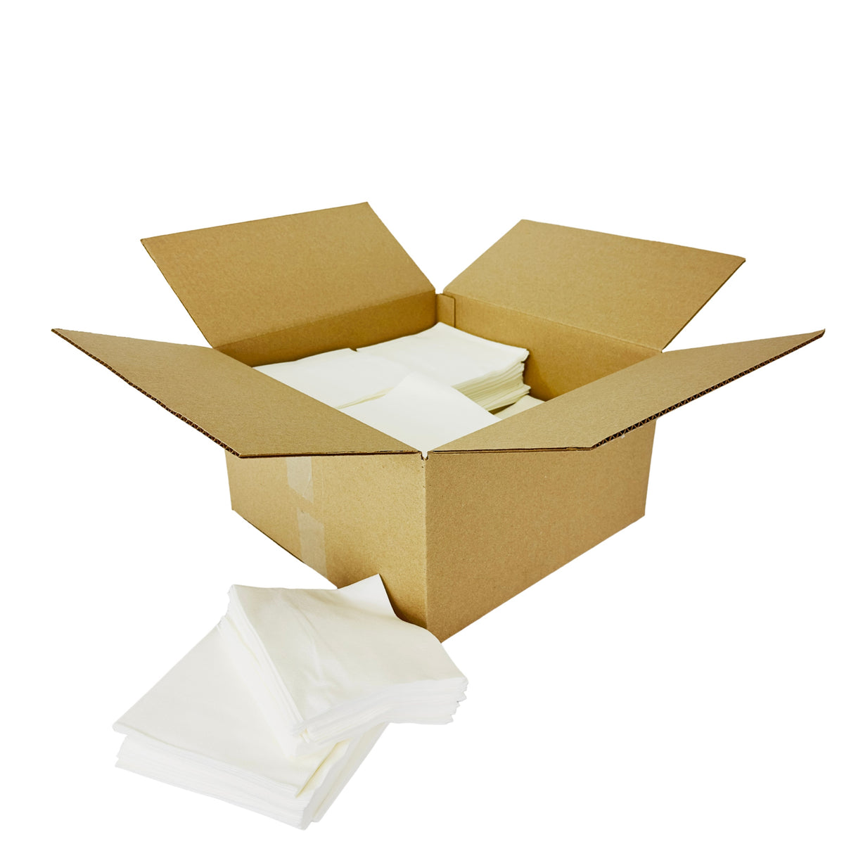 Blue Shop Towels Creped Quarterfold Special | 500+ Ct Box | Telesto Products Telesto Products LLC