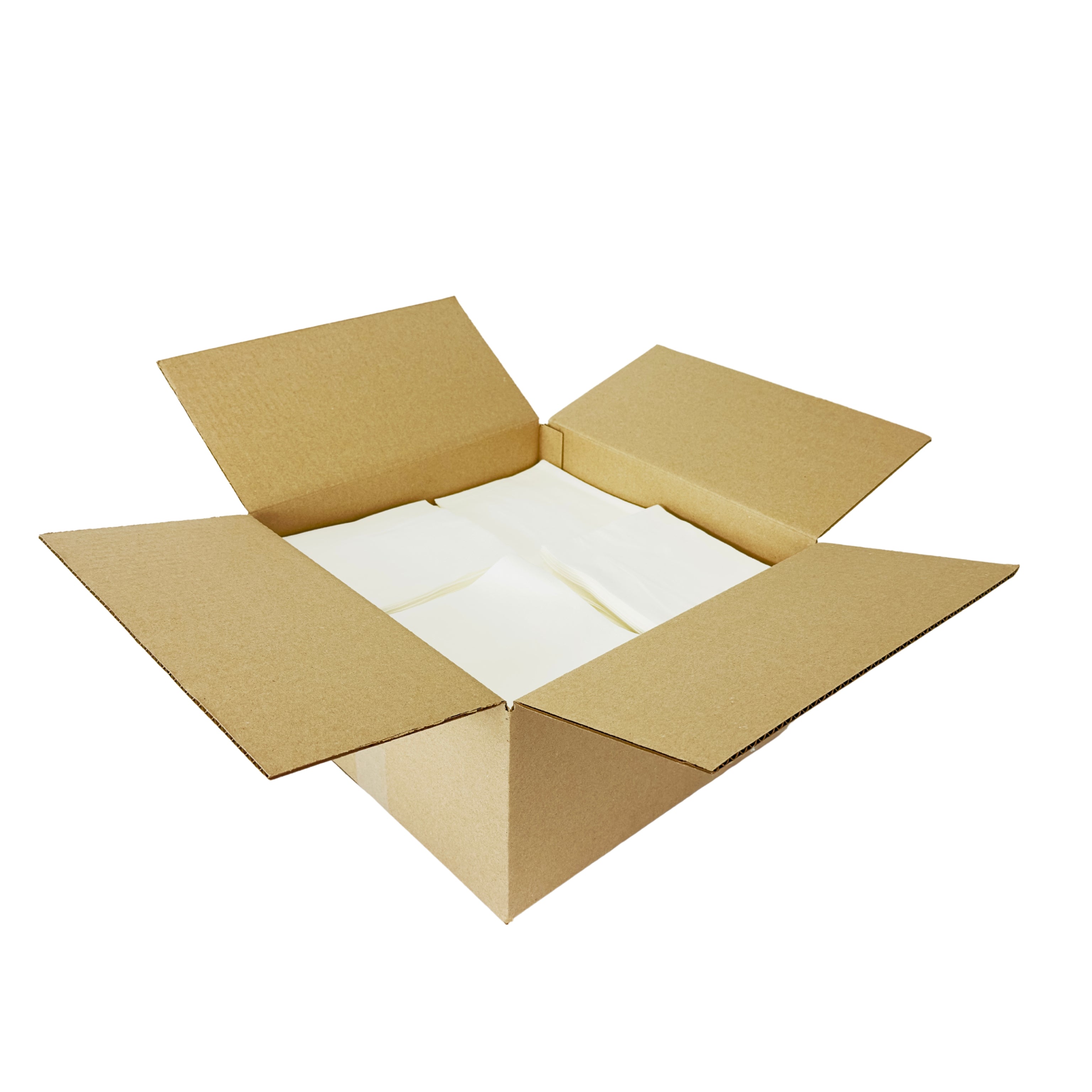 White Shop Towels Creped Quarterfold Special ⎮500+ Ct Telesto Products LLC