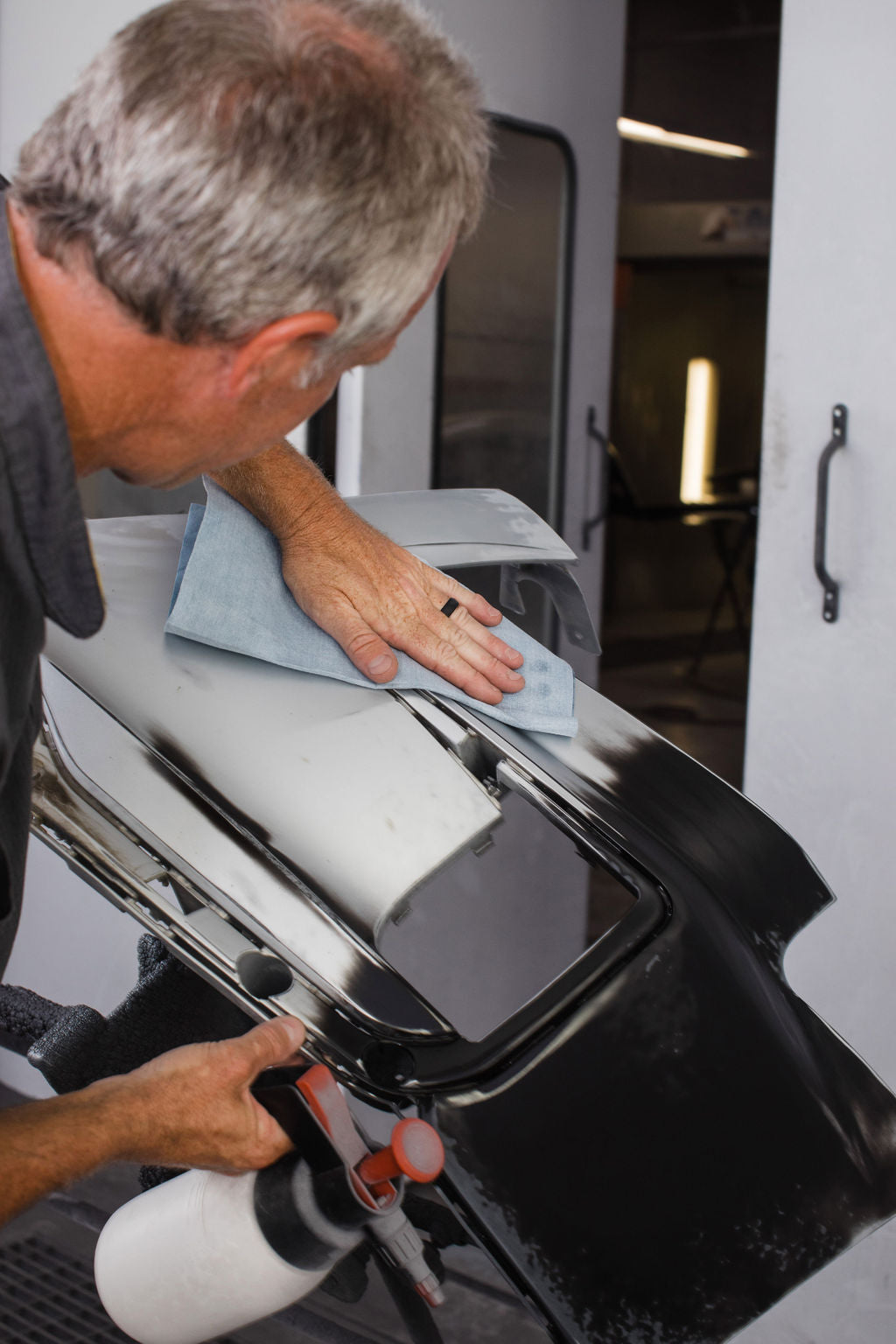 Premium Auto Paint Prep Wipes Quarterfold Telesto Products LLC