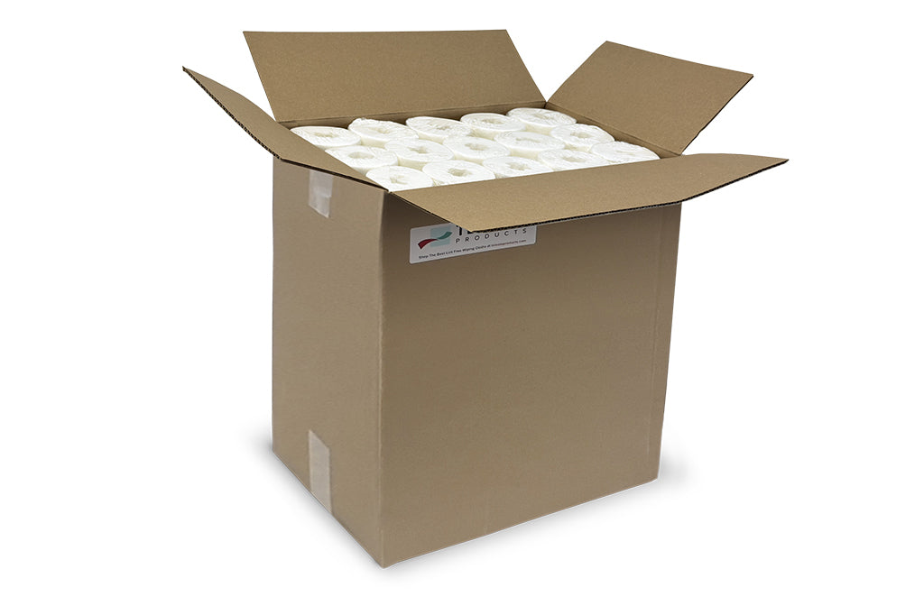 White DRC Shop Towels Roll Telesto Products