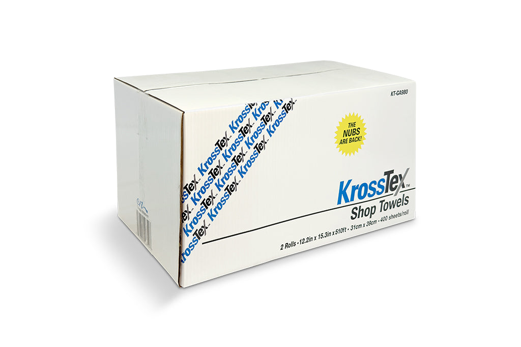 KrossTex® Shop Towels Quarterfold Telesto Products LLC