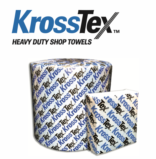 KrossTex® Shop Towels Quarterfold Telesto Products LLC