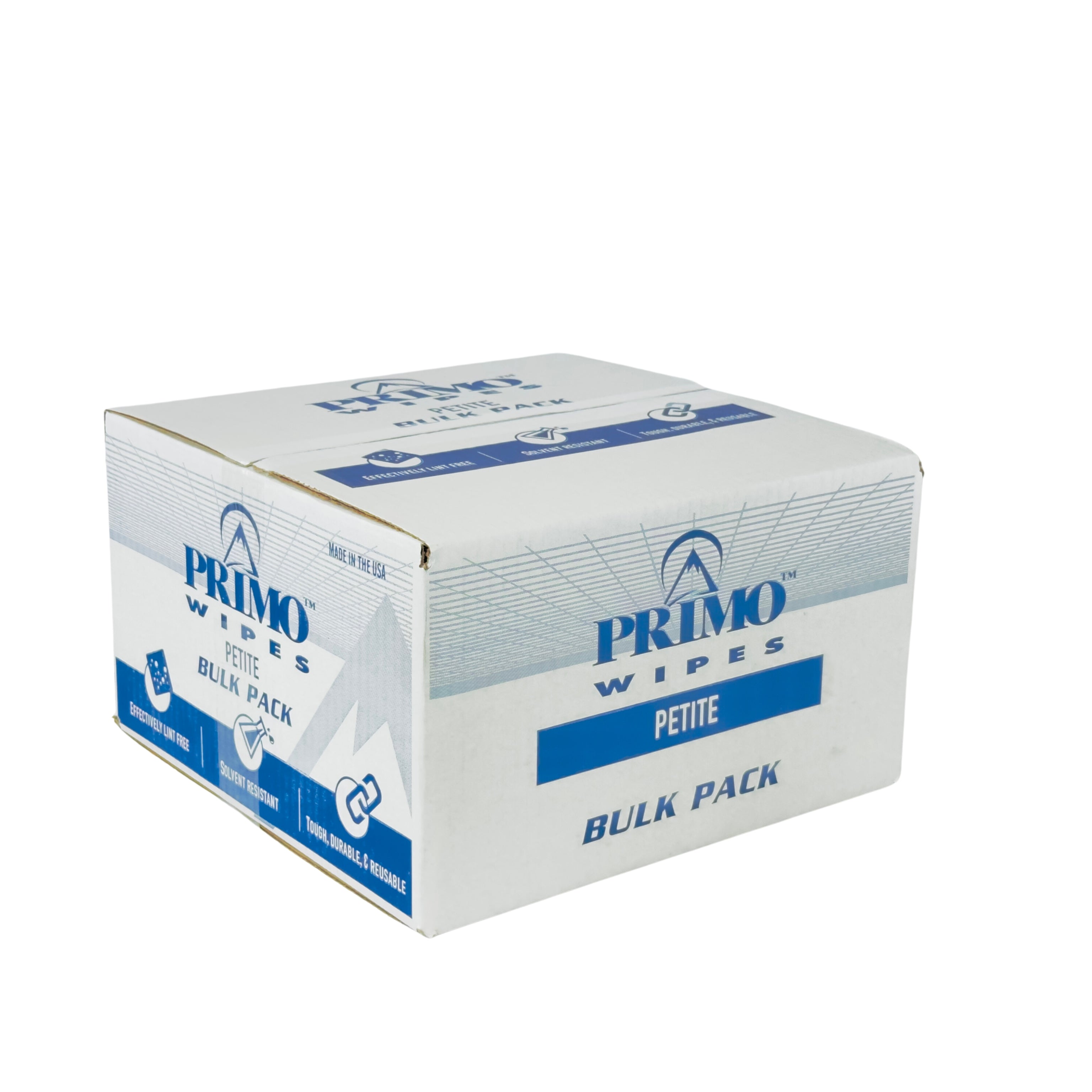 Primo® Wipes Petite Blue Shop Towels Telesto Products