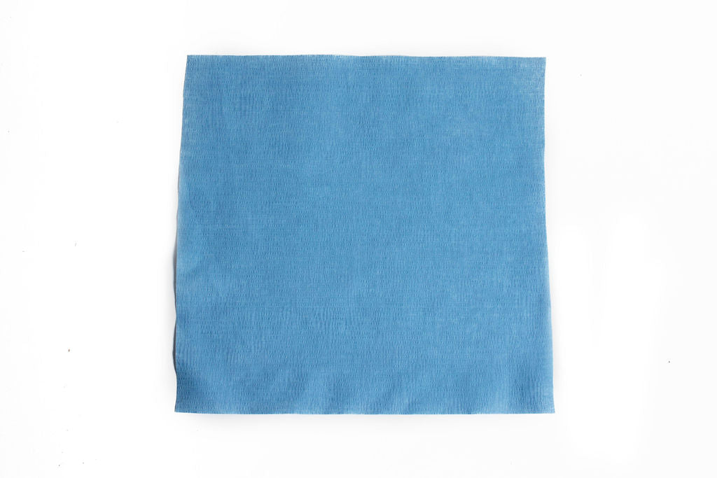 Blue Shop Towels Creped Flatpack Re-closeable Telesto Products LLC